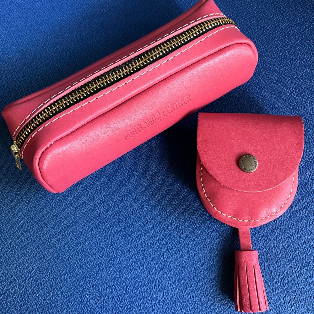 Portland Leather Tulip Ballpark and Nimbus Pouch